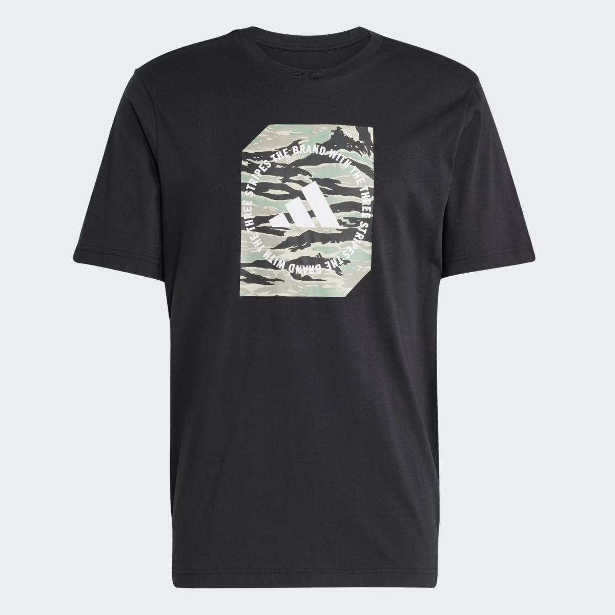 Футболка M C CAMO BOX T JI6764 Adidas Чорний M, фото №5