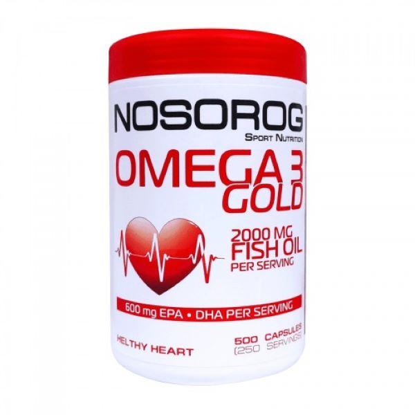 Омега 3 Nosorog Nutrition Omega Gold 500 капс, фото №1