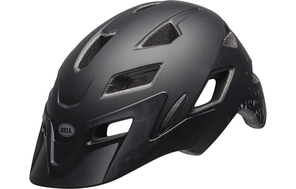 Велосипедный шлем Bell Sidetrack детский Matt Black/Silver Fragments, Unisize 47-54 см, фото №1