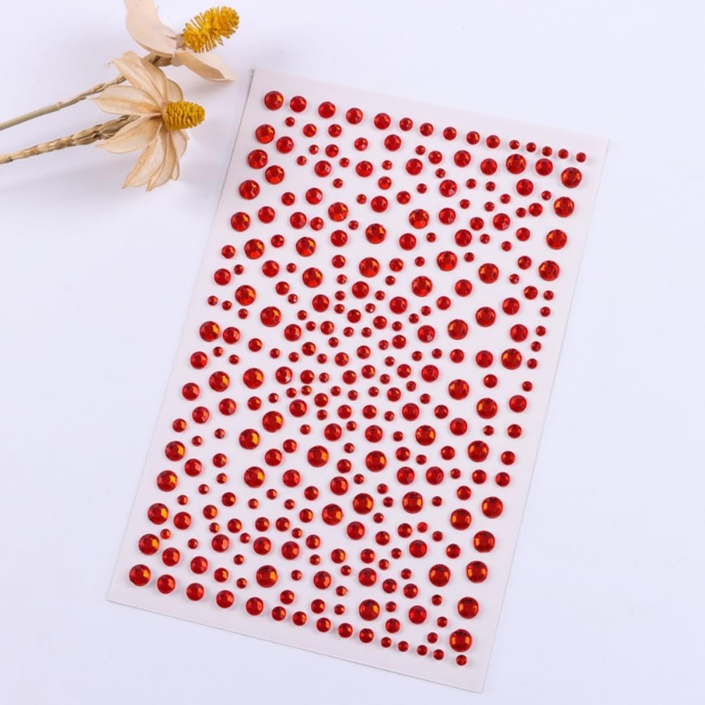 Самоклеящиеся блестящие камни для лица, фото №6