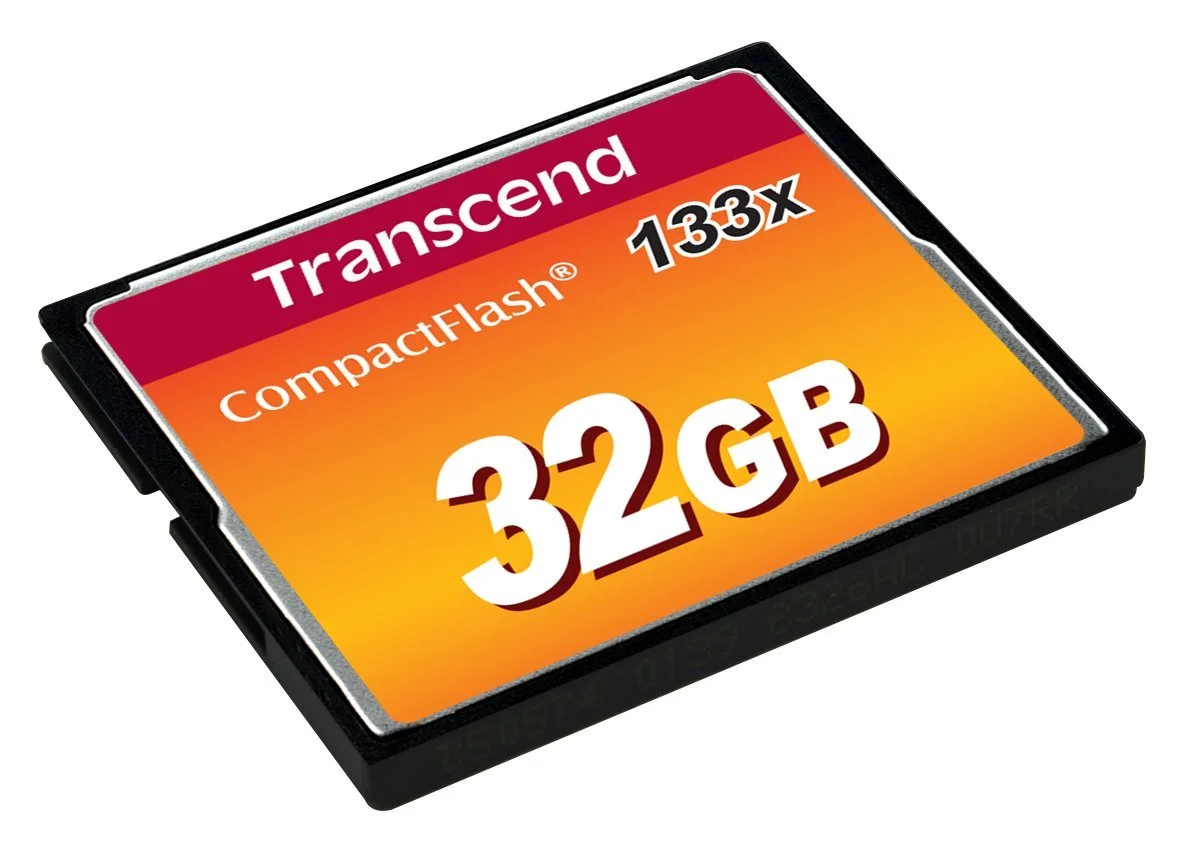 Карта памяти Transcend CompactFlash 133x TS32GCF133 32GB, фото №2 Карта памяти Transcend CompactFlash 133x TS32GCF133 32GB, фото №2