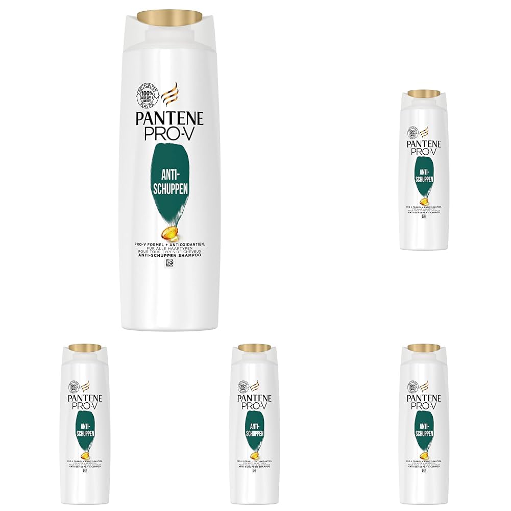 Шампунь Pantene Pro-V Проти Лупи Формула Pro-V Антиоксиданти Для Всіх Типів Волосся 300 мл (упаковка 5 шт.), фото №1