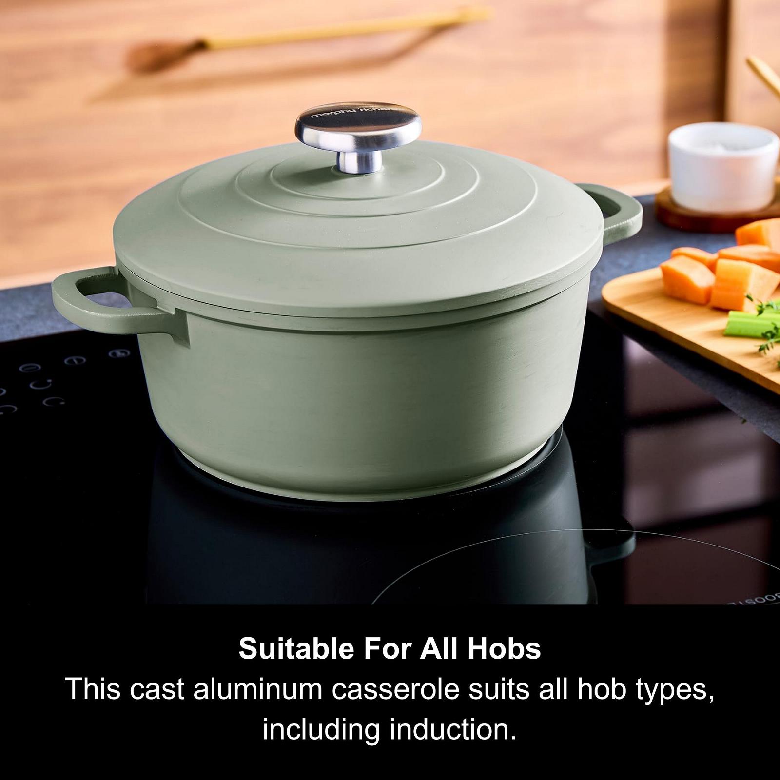 Деко для запікання Morphy Richards 851000 литий алюміній 20 см антипригарне покриття зелене, фото №7 Деко для запікання Morphy Richards 851000 литий алюміній 20 см антипригарне покриття зелене, фото №7