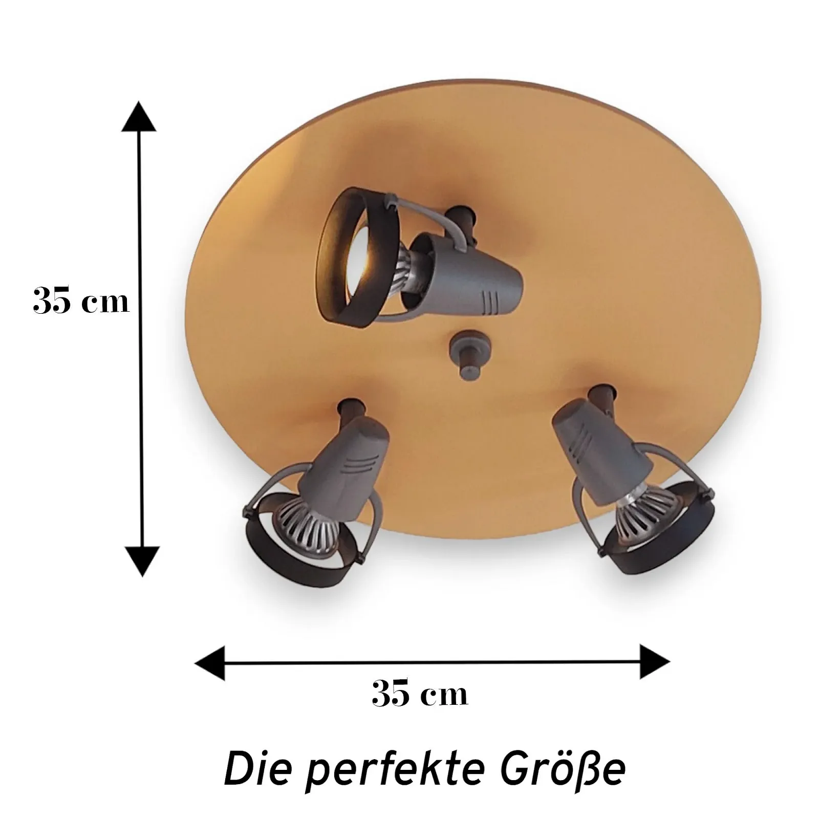 Спот Niermann Standby Peach Fuzz 3 x GU10 макс. 35 Вт, фото №2