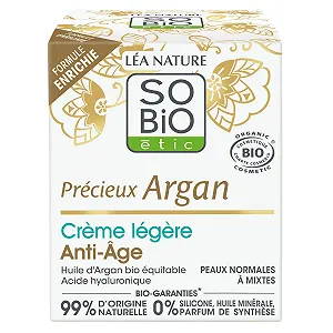 Денний крем LÉA NATURE SO BIO ÉTIC Precious Argan Light Anti-Ageing з аргановою олією та гіалуроновою кислотою, 50 мл ціна на synthetic.ua - Фото 1 Денний крем LÉA NATURE SO BIO ÉTIC Precious Argan Light Anti-Ageing з аргановою олією та гіалуроновою кислотою, 50 мл synthetic.ua - Фото 1