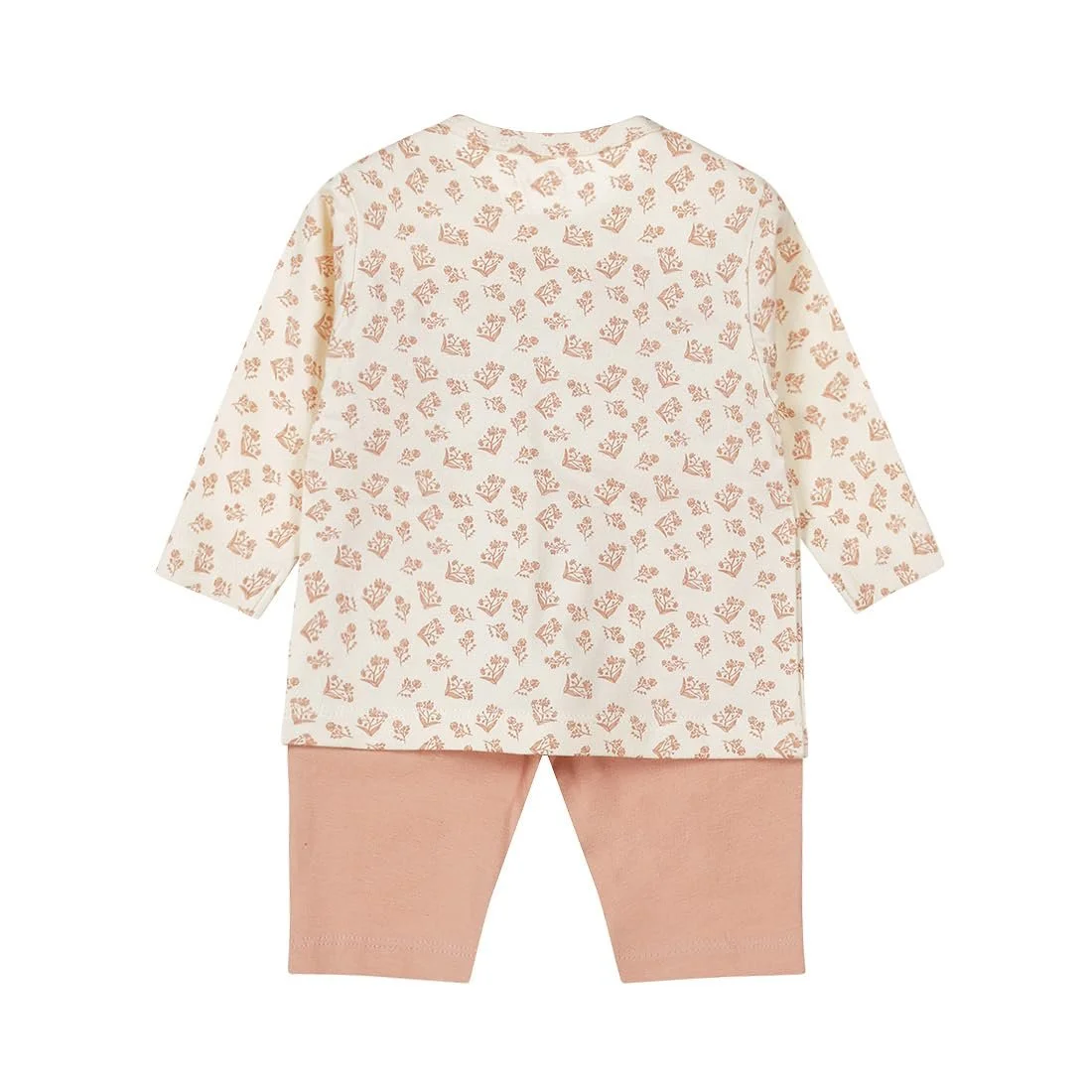 Комплект пижамы DIRKJE Детский для девочки из органического хлопка, фото №2 Комплект пижамы DIRKJE Детский для девочки из органического хлопка, фото №2