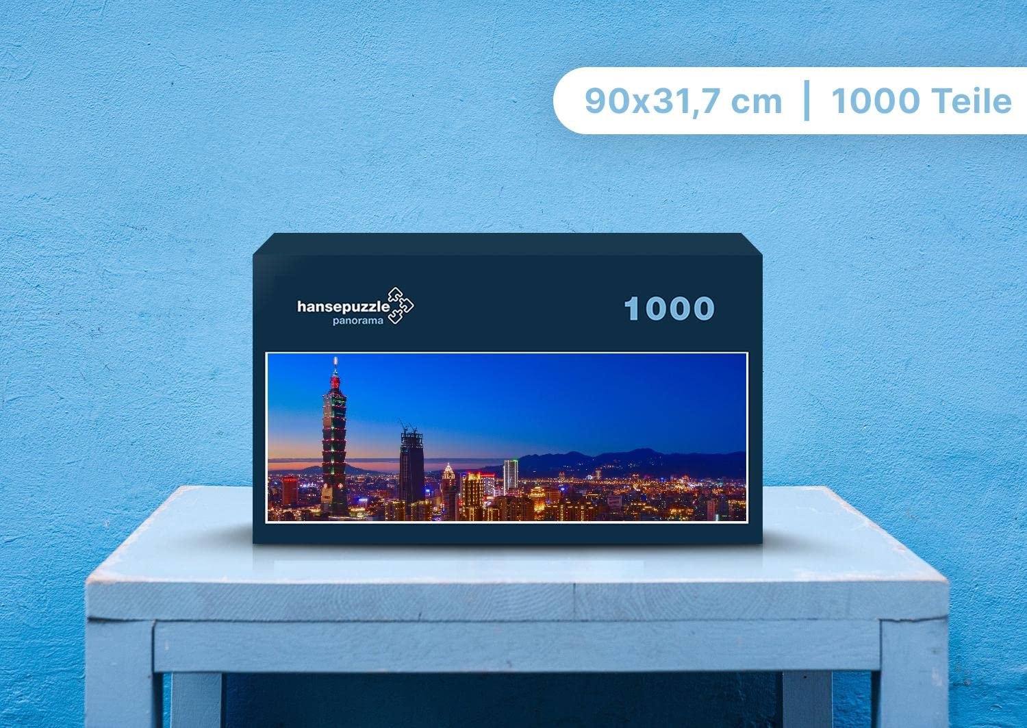 Панорамный пазл 1000 деталей Taipei 30293, фото №2