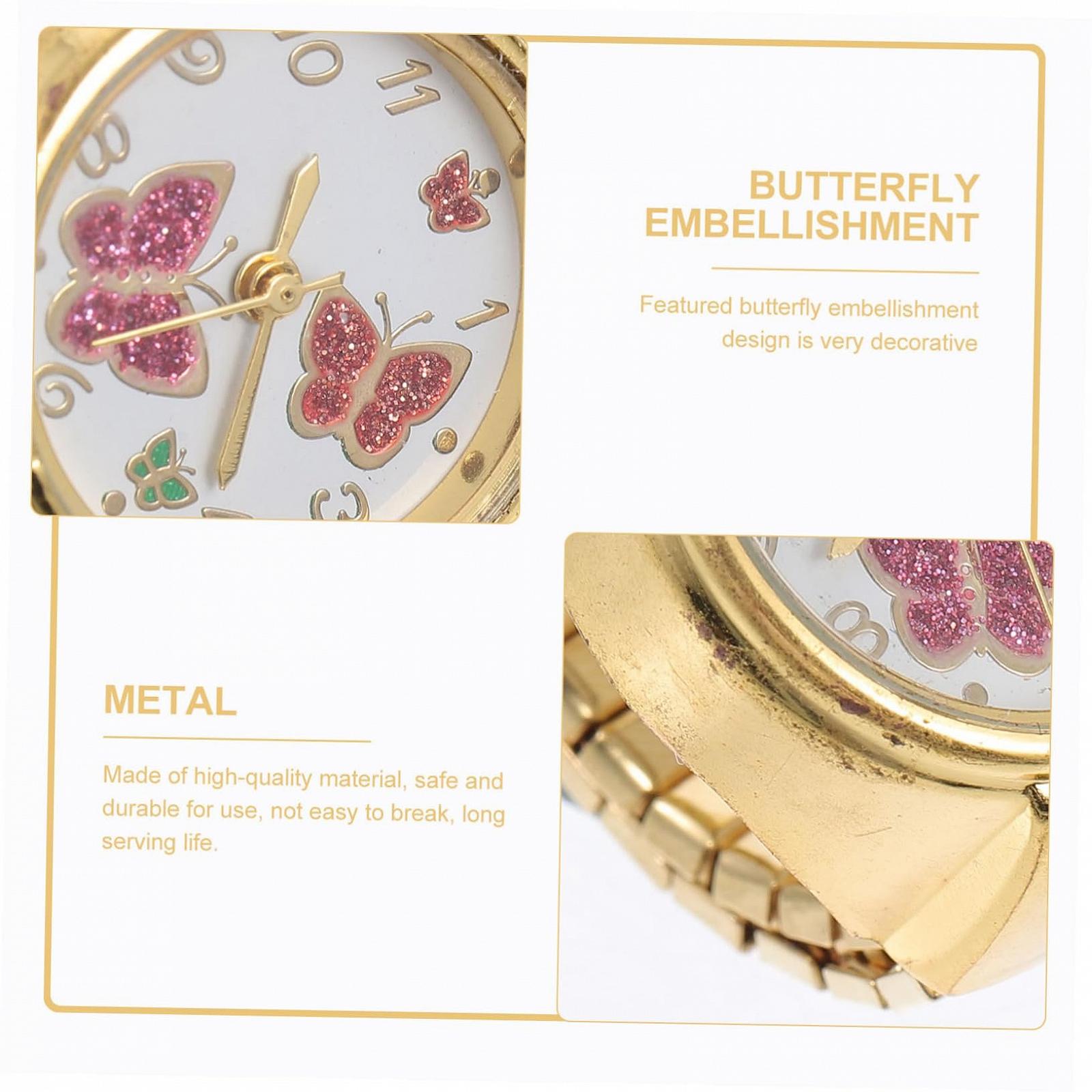 Кольцо-часы LIFKOME Серебристый Металлический, фото №7