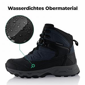 Чоботи Fusskleidung Водонепроникні Зимові Теплі synthetic.ua - Фото 1