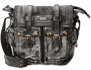 Сумка через плече Brandit Park Avenue Black - Фото 1