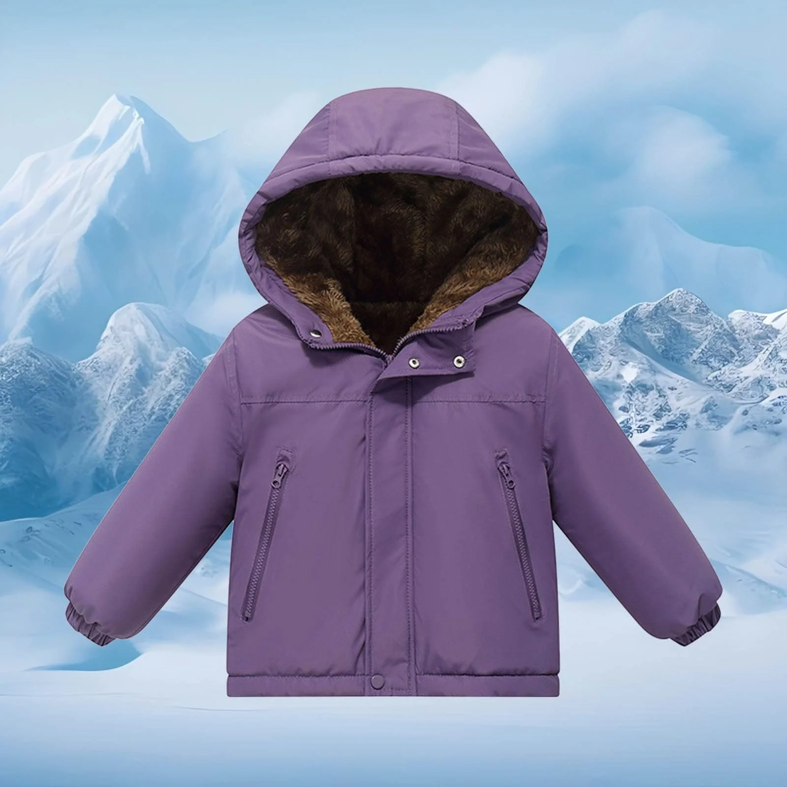 Детская зимняя теплая стеганая куртка Легкая ветровка Переходная куртка Легкая толстая детская куртка Термокуртка Куртка софтшелл с капюшоном Дышащие куртки для девочек, фото №3