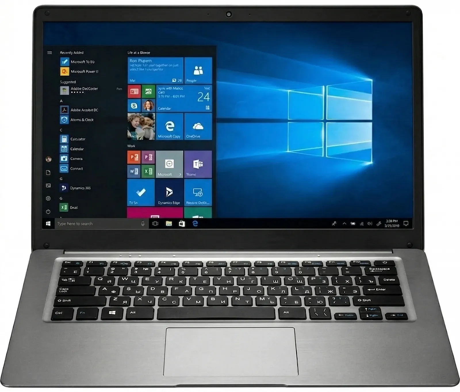 Ноутбук 14.1" MEBERRY Laptop N3060 Intel Celeron N3060 RAM 4GB eMMC 64GB Windows 10 Home, фото №1
