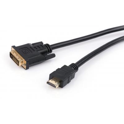 Мультимедійний кабель HDMI до DVI 24+1 1.8m Vinga (VCPHDMIDVI1.8), фото №5