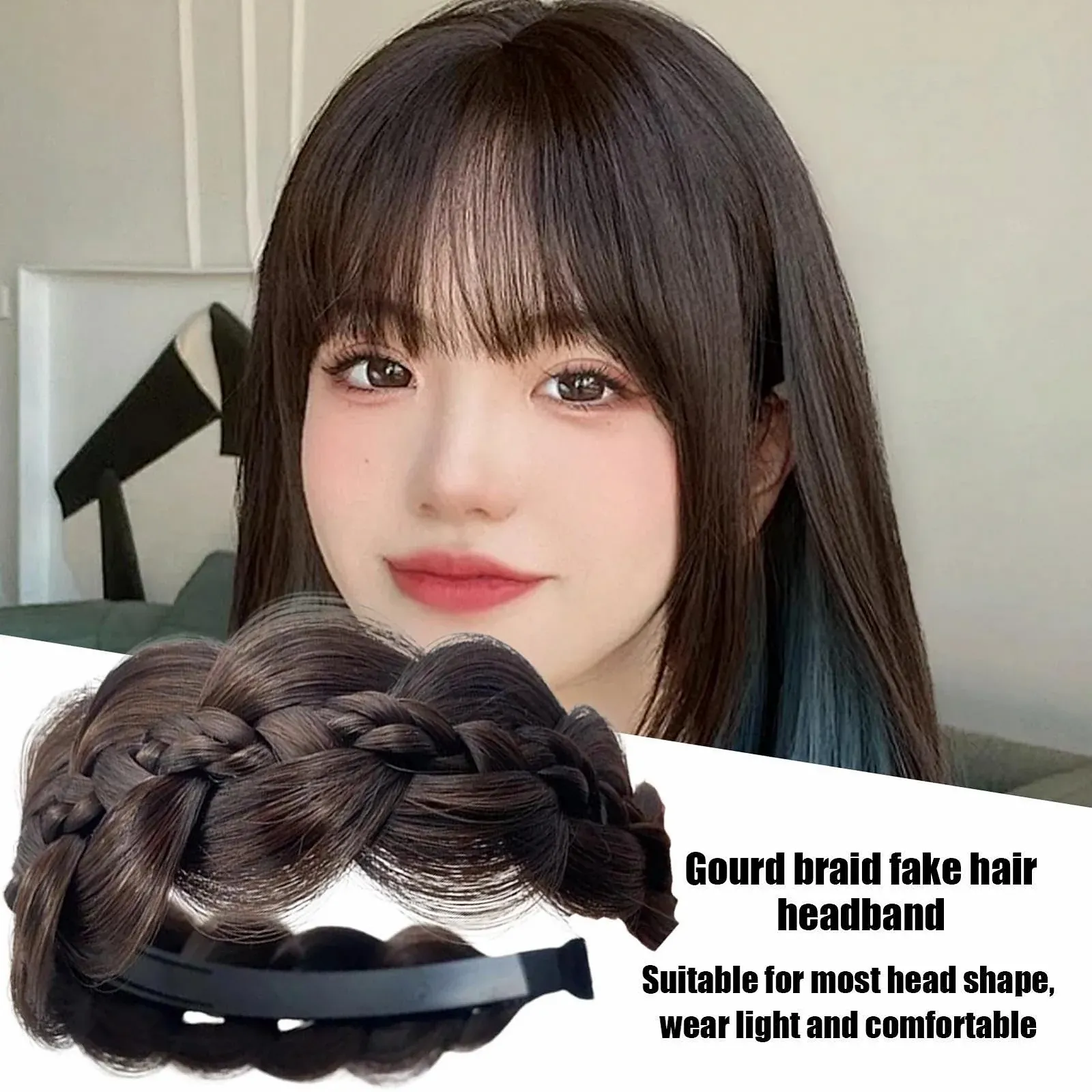 Обруч плетений Braided Широкий ялинка з зубцями аксесуари для волосся, фото №3