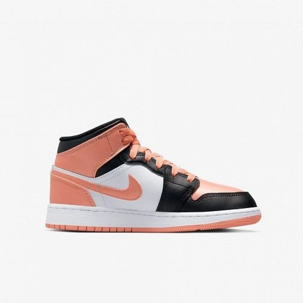 Кросівки Jordan 1 Mid Light Madder Root (GS) 40, фото №6