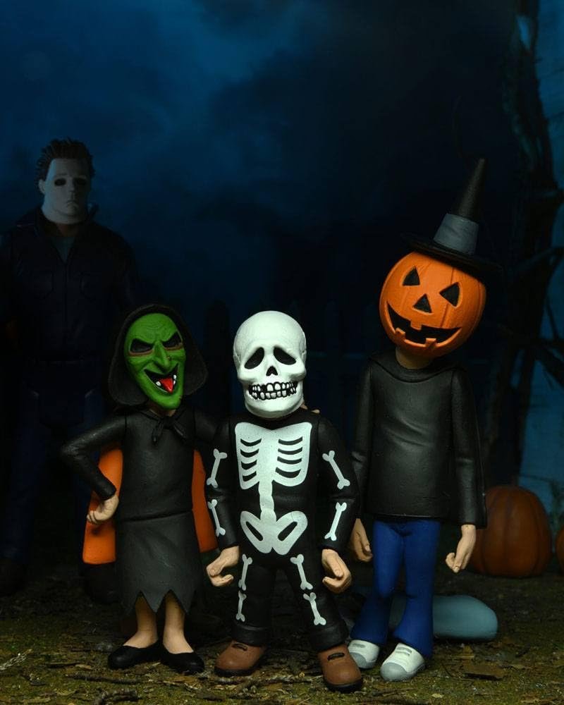 Фигурки NECA Toony Terrors Halloween 3 Trick Or Treaters 6, набор 3 шт., фото №2
