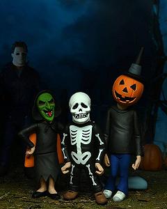 Фигурки NECA Toony Terrors Halloween 3 Trick Or Treaters 6, набор 3 шт. synthetic.ua - Фото 1