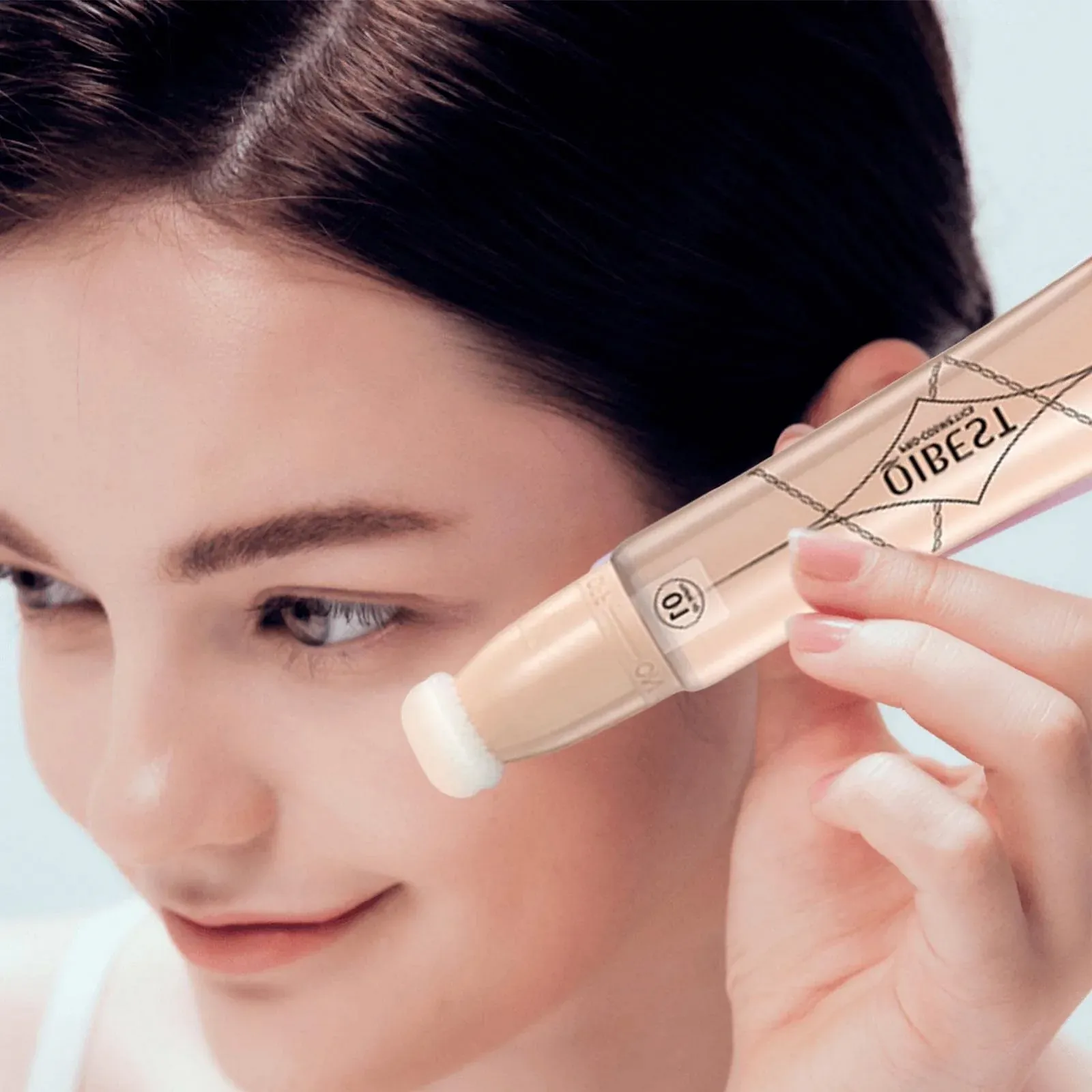 Консилер Lingjiong Водостійкий для темних кіл під очима, багатофункціональний, легкий, повне покриття, стійкий, фото №2 Консилер Lingjiong Водостійкий для темних кіл під очима, багатофункціональний, легкий, повне покриття, стійкий, фото №2