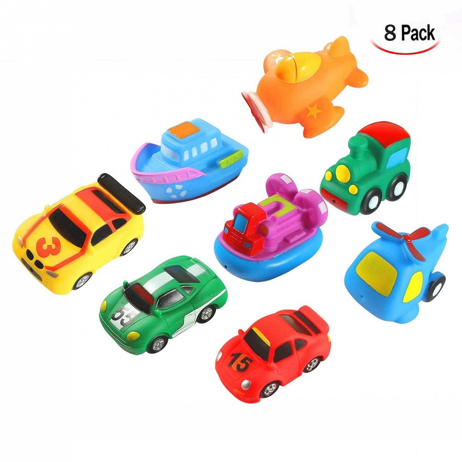 Игрушка для ванны Самолет Тележка Лодка, фото №3