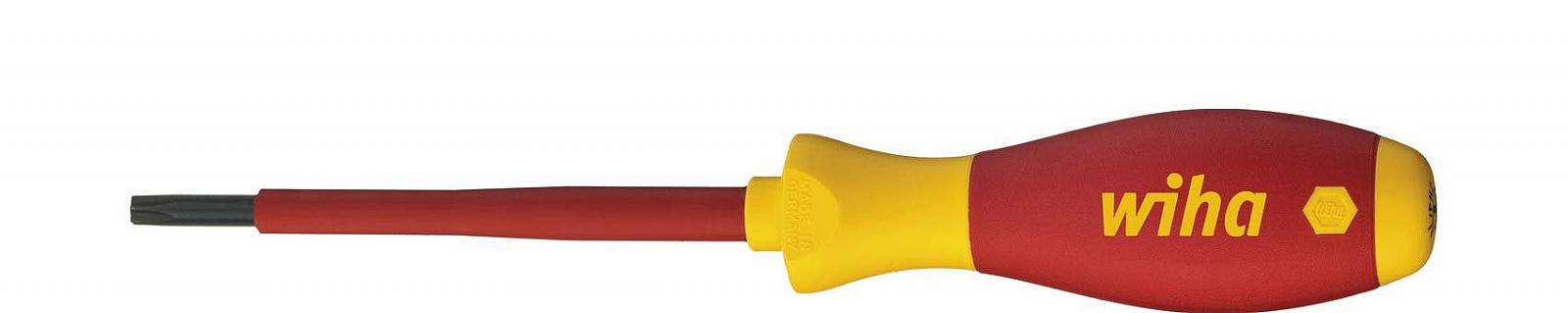 Отвертка Wiha SoftFinish Elec. slimFix TORX TR 10, фото №1