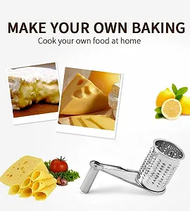 Ручна Терка-млин для сиру з ручкою, для пармезану, професійна synthetic.ua - Фото 1