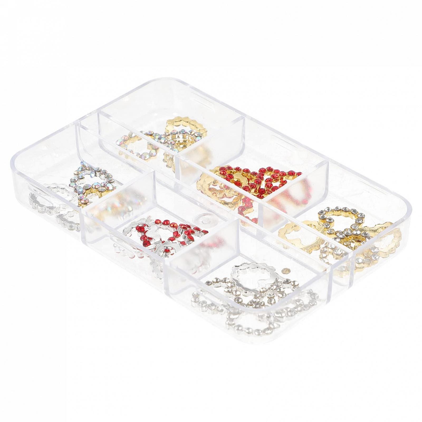 Стразы для ногтей Beavorty Сердце, 30 шт, фото №1