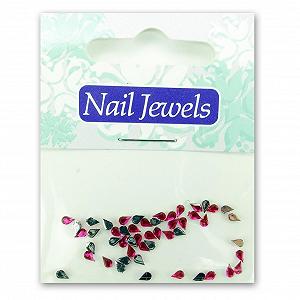 Капли Стразы для ногтей EigenArt Акриловые Розовый - Фото 1