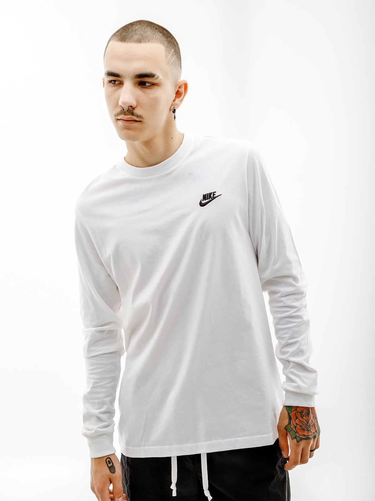 Футболка Nike NSW CLUB TEE - LS 2XL, фото №1