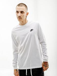 Футболка Nike NSW CLUB TEE - LS 2XL - Фото 1
