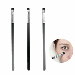 Купити Набір пензлів для брів, підводки, плоский кут - Фото 1 Набір пензлів для брів, підводки, плоский кут - Фото 1