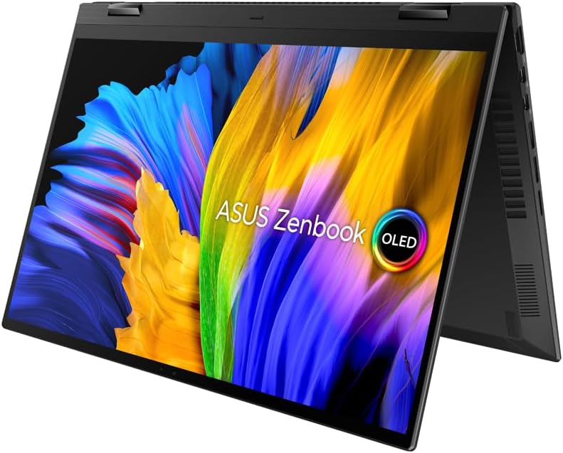 Ноутбук 14" Asus Zenbook 14 Flip OLED (UN5401QA-KN223W) AMD Ryzen 9 5900HX RAM 16GB SSD 512GB Алюмінієвий корпус Win11 (UKR), фото №1