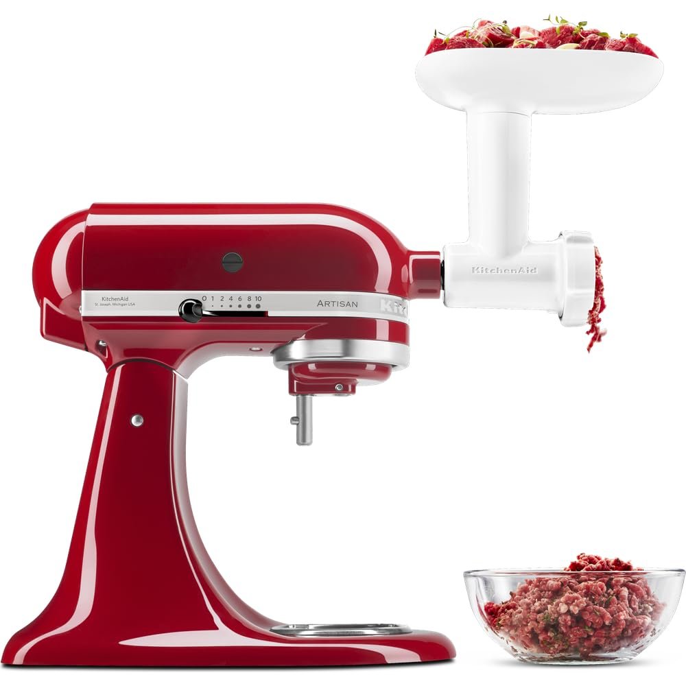 Насадка-м'ясорубка KitchenAid 5KSMFGA Біла, фото №2
