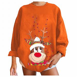 Женская Толстовка Generisch Oversized Скелет Молния Черный - Фото 1