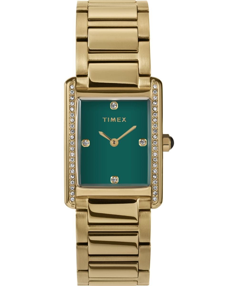Женские Аналоговые Часы Timex Hailey с инкрустированным камнями безелем, фото №1 Женские Аналоговые Часы Timex Hailey с инкрустированным камнями безелем, фото №1