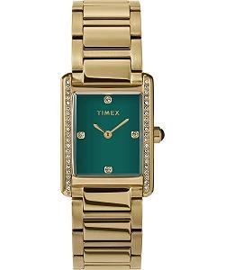 Женские Аналоговые Часы Timex Hailey с инкрустированным камнями безелем - Фото 1
