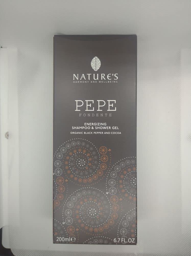 Гель-шампунь для душу Nature's Pepe Fondente Стимулюючий Чорний перець та Какао 200 мл, фото №4 Гель-шампунь для душу Nature's Pepe Fondente Стимулюючий Чорний перець та Какао 200 мл, фото №4