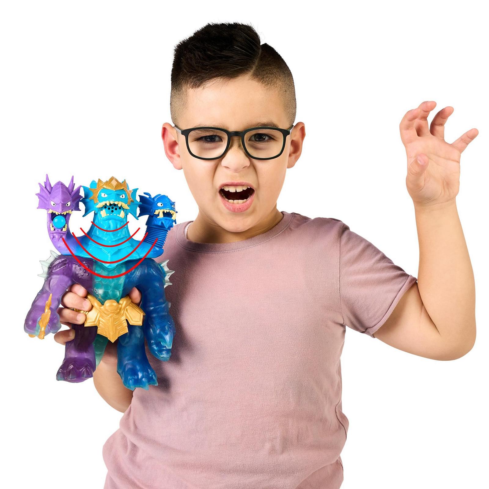 Фігурка Heroes of Goo Jit Zu Deep GOO Sea King Hydra з потрійною силою слизу, 3 головами, світловими та звуковими ефектами, фото №10