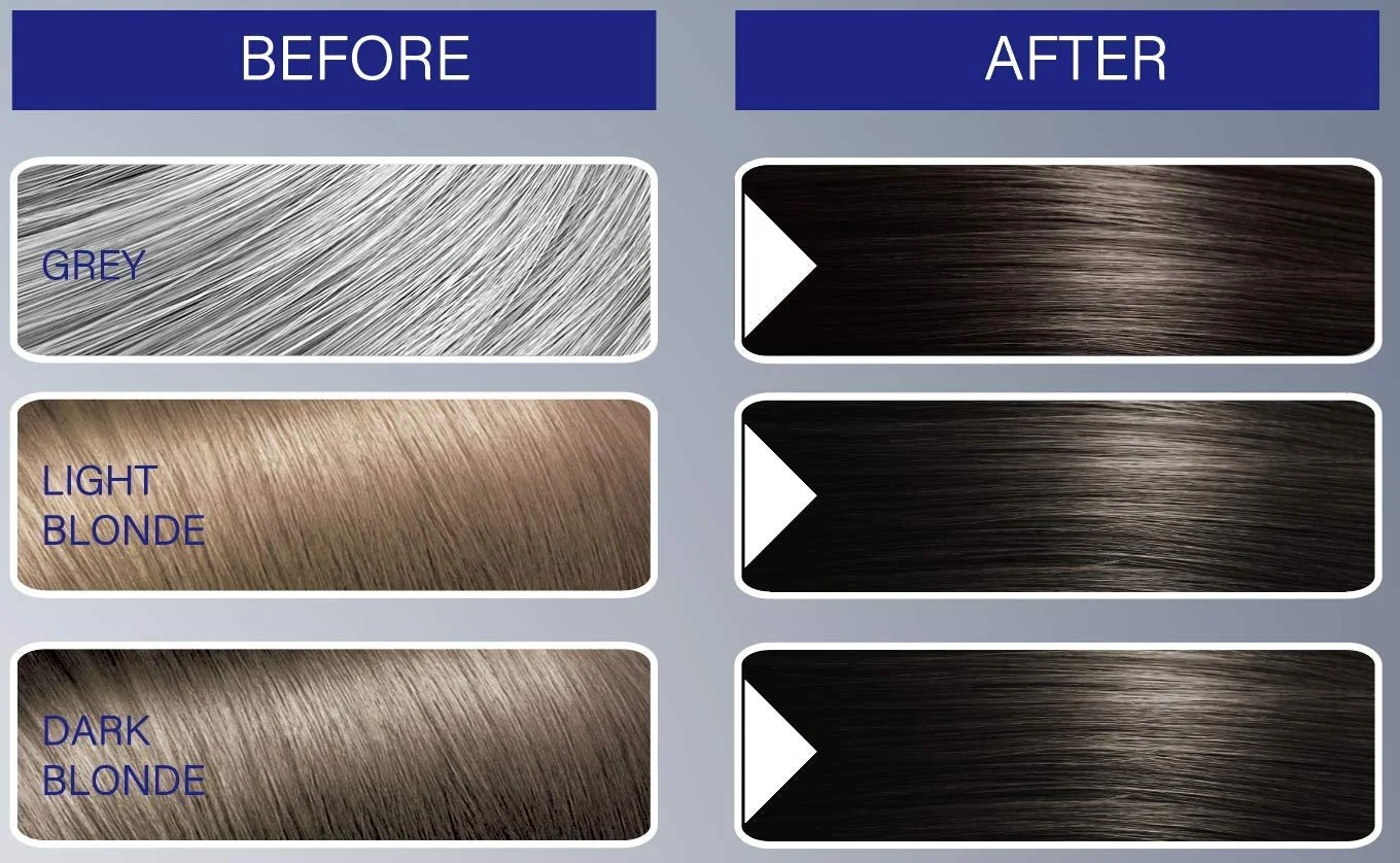 Фарба для волосся FYNE Стійка Середньо-коричневий з гребенем-аплікатором, фото №2