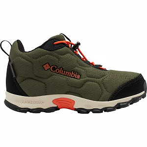 Ботинки Columbia Firecamp™ Mid Waterproof Shoe хаки размер 37 - Фото 1