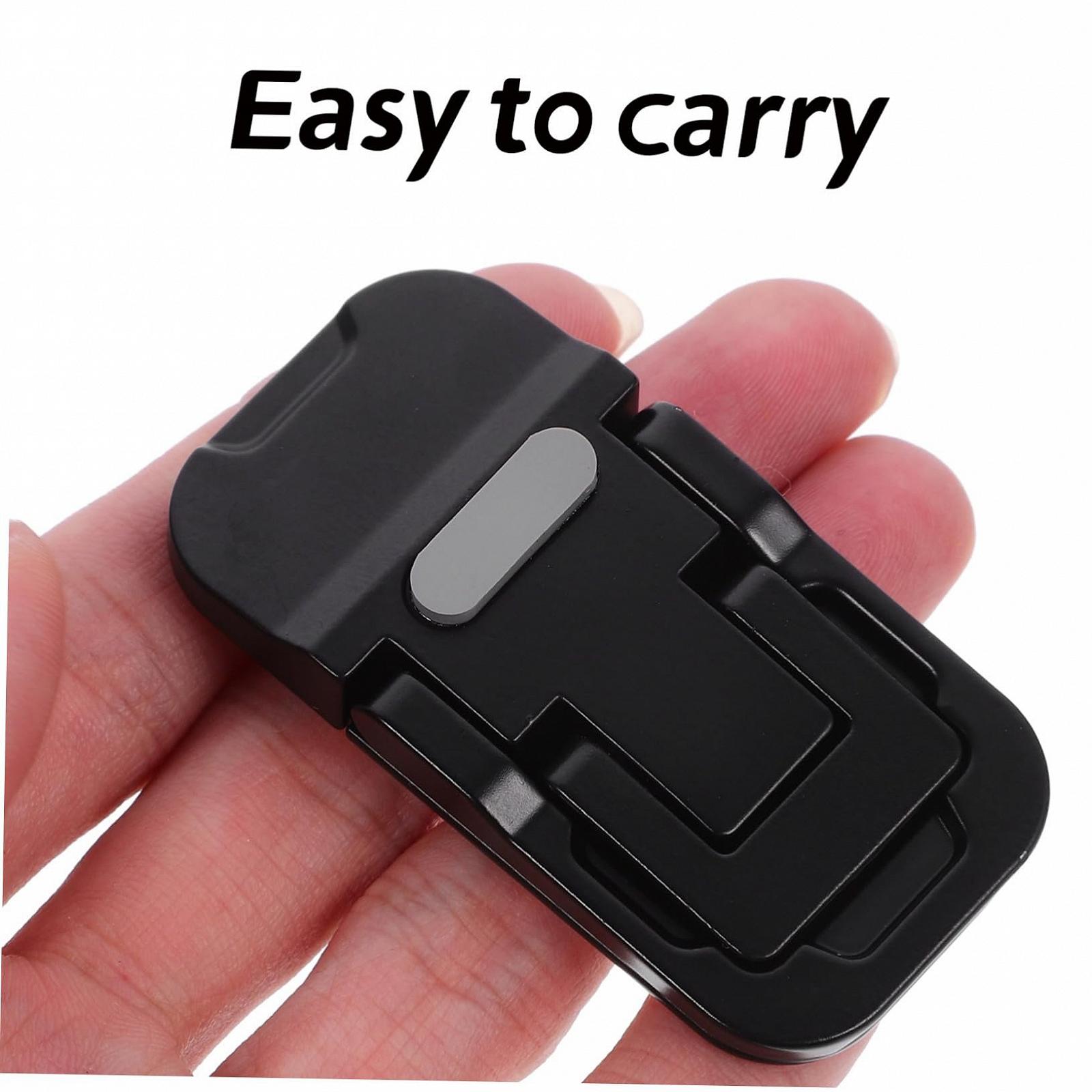 Подставка для ноутбука эргономичная, складная, мини портативная с антискользящей функцией, невидимая задняя подставка для лучшего охлаждения, совместимая с различными ноутбуками, фото №6