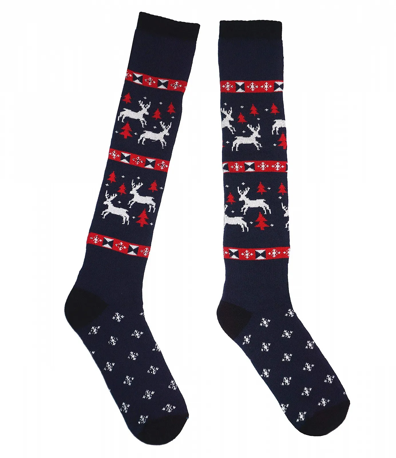 Рождественские гольфы Weri Spezials для мужчин и женщин, махровые, с красивым северным узором, разных цветов, фото №1 Рождественские гольфы Weri Spezials для мужчин и женщин, махровые, с красивым северным узором, разных цветов, фото №1