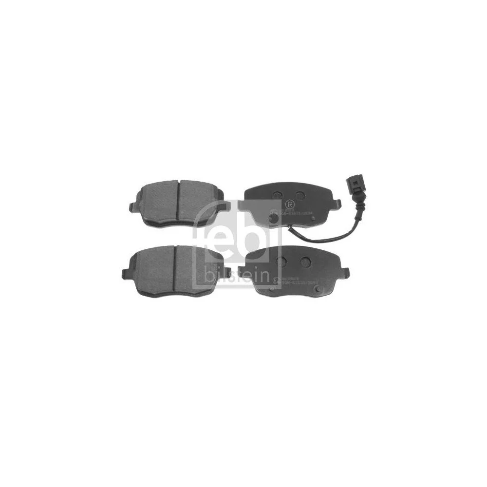 Комплект гальмівних колодок, дискове гальмо FEBI BILSTEIN 16998 для SEAT SKODA VW, фото №2