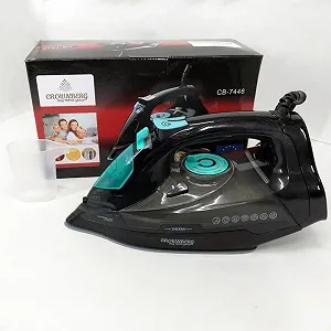 Купить Утюг Crownberg Cb-7448 2200Вт паровой для одежды хорошие утюги утюг-очиститель - Фото 1 Утюг Crownberg Cb-7448 2200Вт паровой для одежды хорошие утюги утюг-очиститель - Фото 1