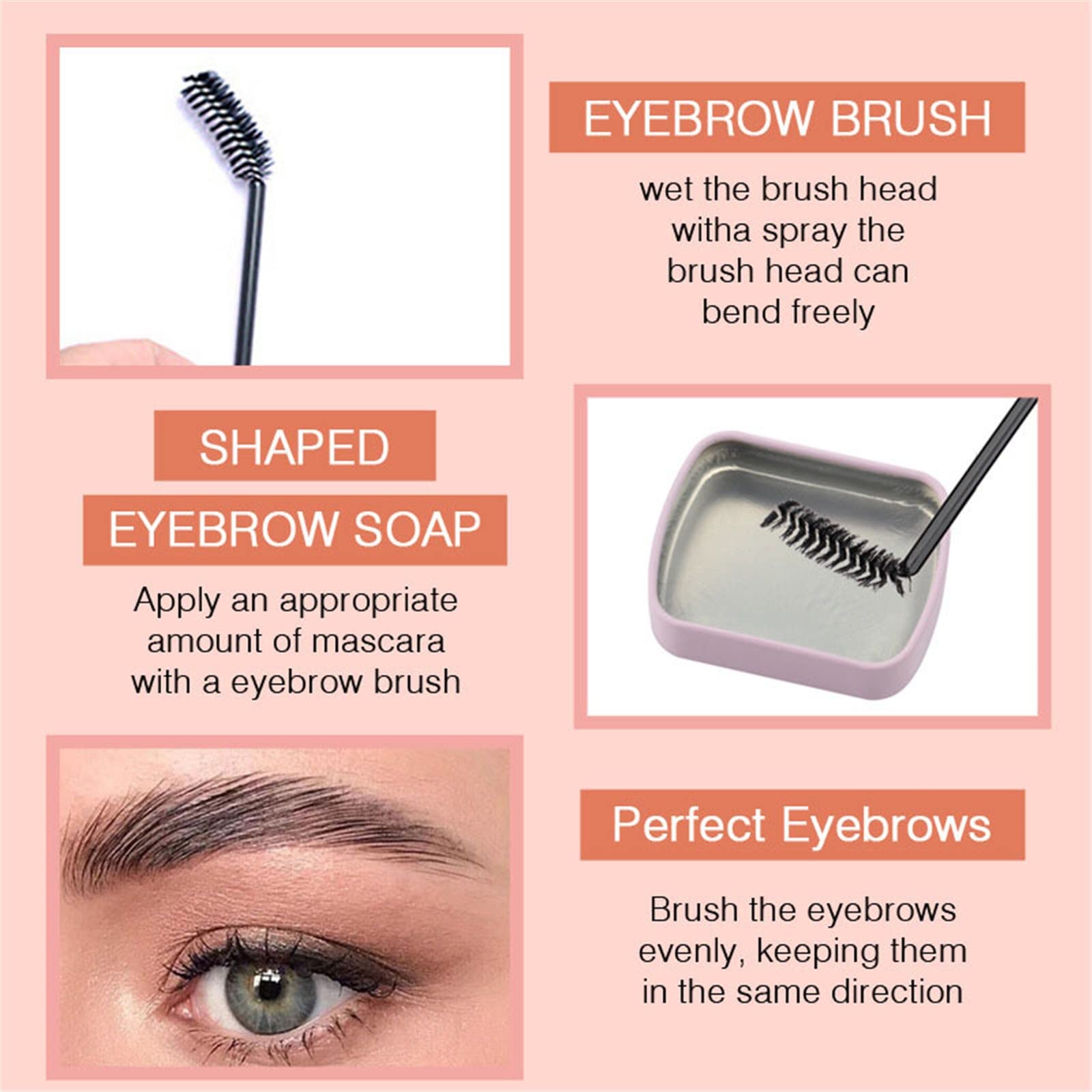 Мыло для бровей Ofenbronze Natural Refreshing Styling Soap Farblos Transparent L Прозрачный (Clear, One Size), фото №3