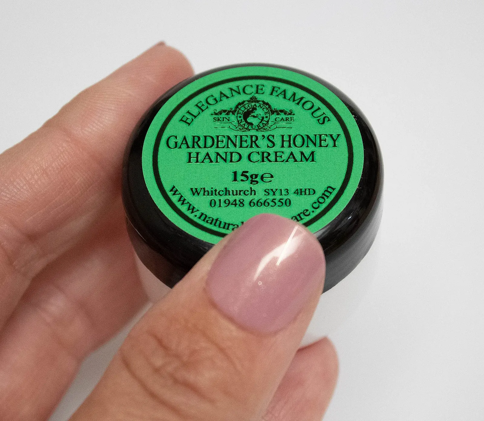 Крем для рук Elegance Natural Skin Care Famous Gardener's Honey 15 г, фото №2