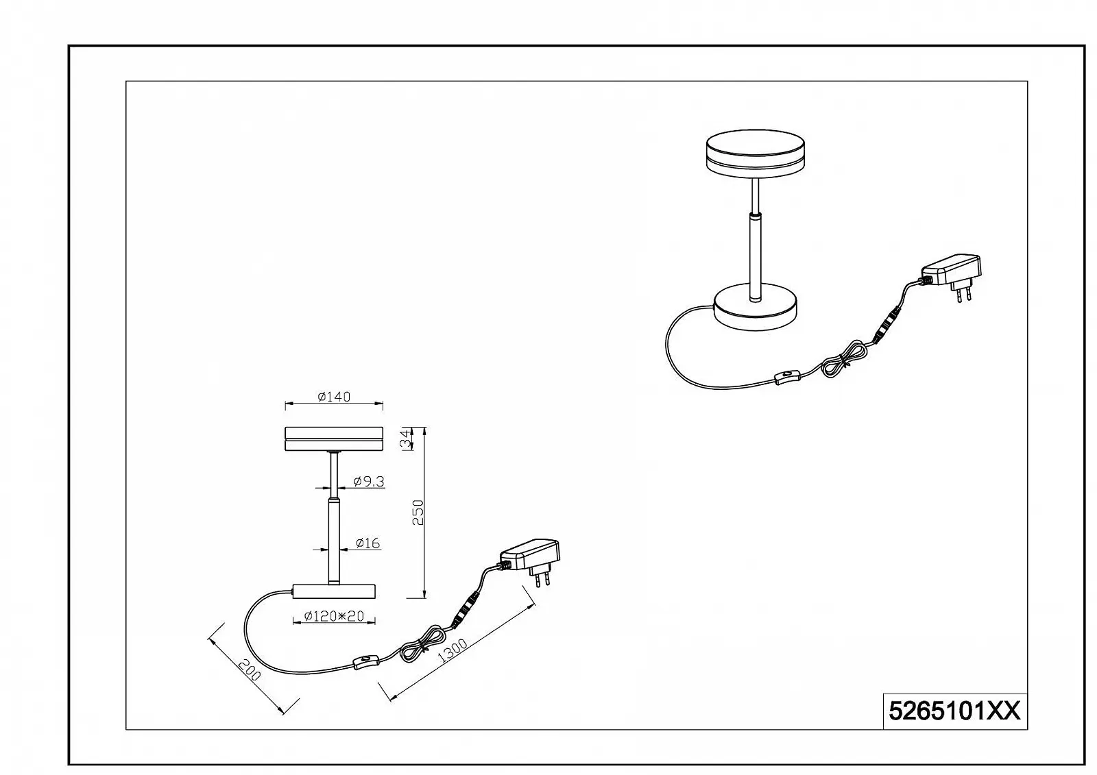 Настільна лампа Trio Leuchten Franklin 526510104 LED Antique Brass Metal 6 Watt, фото №5