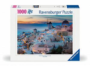 Пазл Ravensburger Evening in Santorini Greece 12000663 1000 елементів synthetic.ua - Фото 1