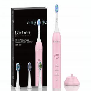 Електрична зубна щітка Lächen Sonic 3 режими IPX7 Pink - Фото 1