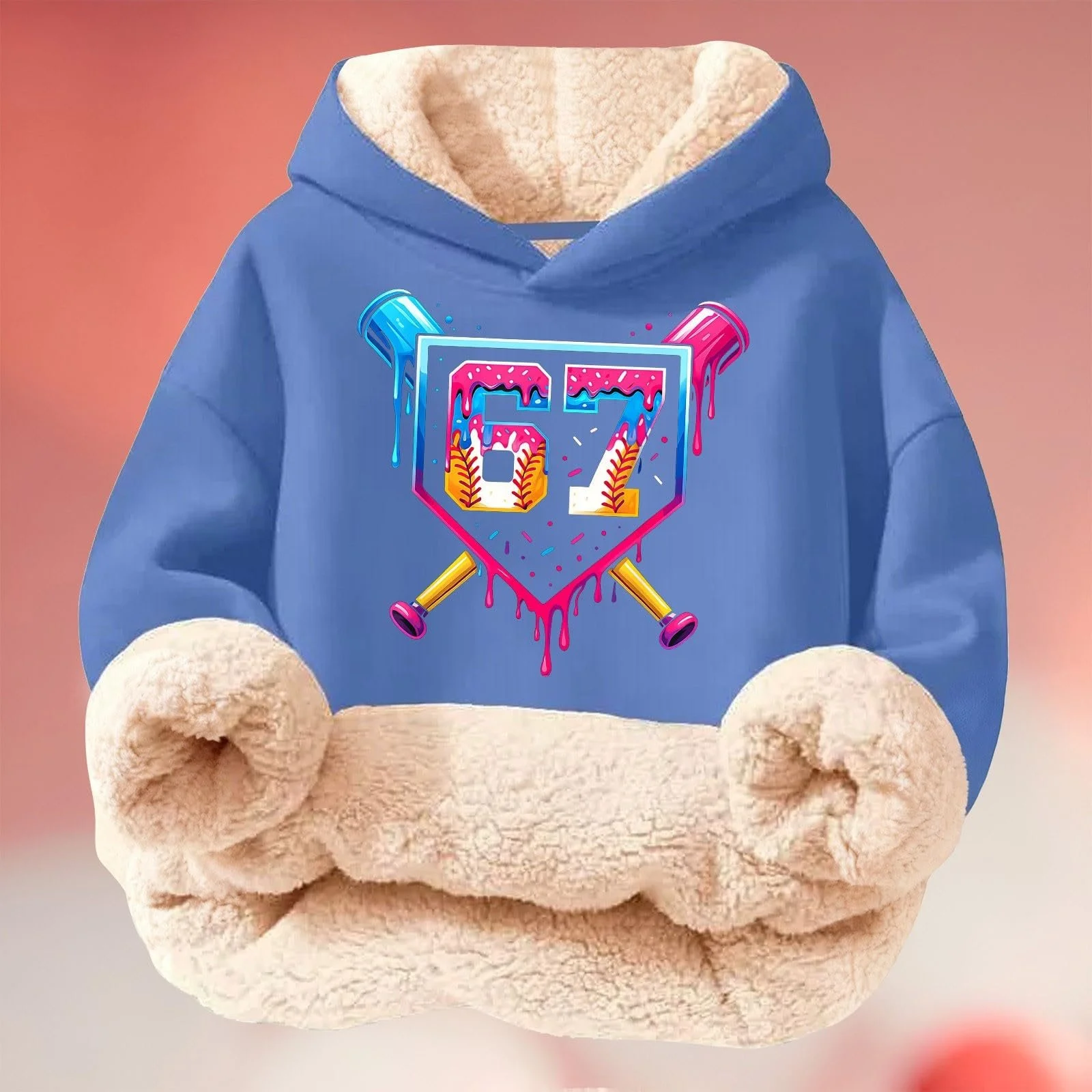 Толстовка 67 Prints, Худи для мальчиков, Подростковая 164, Пуловер, Мягкая, Теплая куртка, Детская одежда, Детский, Спортивный костюм, Джемпер 134, фото №2