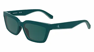 Сонцезахисні окуляри CALVIN KLEIN JEANS CKJ25604S, Petrol, One Size, бензин synthetic.ua - Фото 1